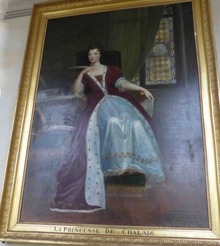 Le château de Talleyrand : la galerie des portraits de famille - Valençay