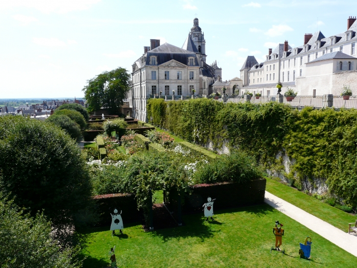 Les jardins de l'Evêché. - Blois