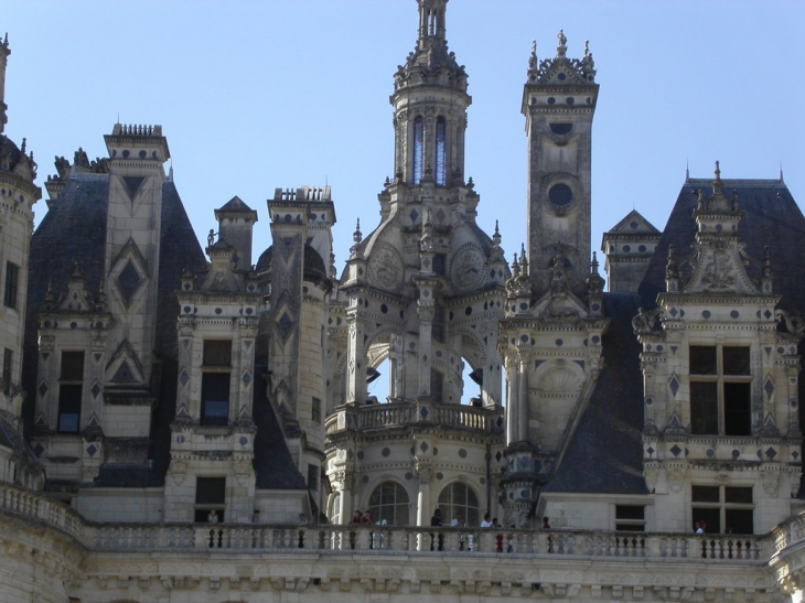 Château de Chambord: Toits et Cheminées