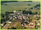 le bourg de choussy en vue aerienne