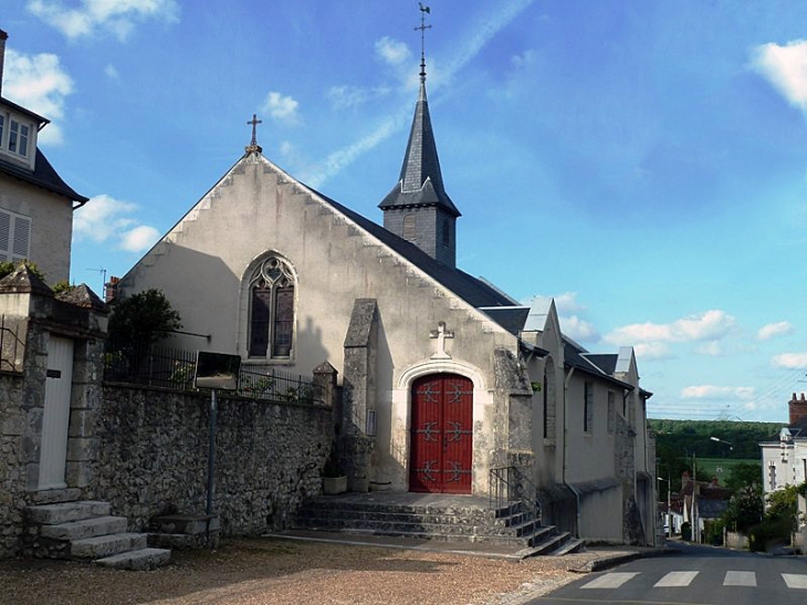 L'église.Le 1er Janvier 2017, les communes Chouzy-sur-Cisse, Coulanges et Seillac ont fusionné pour former la nouvelle commune Valloire-sur-Cisse
