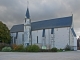 Photo suivante de Courmemin Eglise Paroissiale Saint-Aignan. (origine XIIIème siècle)  Jean-Baptiste Poupard (1790-1870) architecte à Romorantin est intervenu en tant que maître d'oeuvre dans la reconstruction des voûtes (1860).  Le clocher était un escalier hors d'oeuvre. La transf