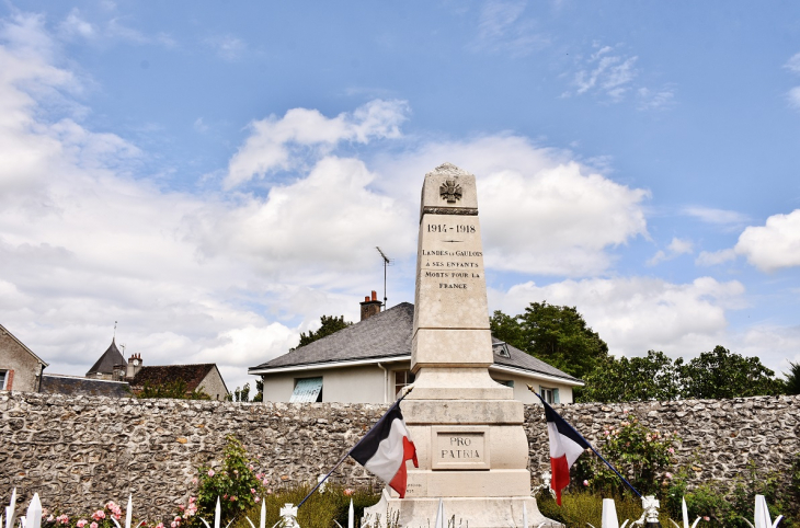 Monument-aux-Morts - Landes-le-Gaulois