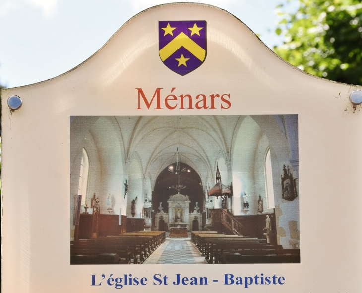 église Saint-Jean-Baptiste - Menars