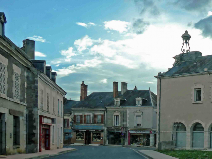 Le centre ville - Oucques