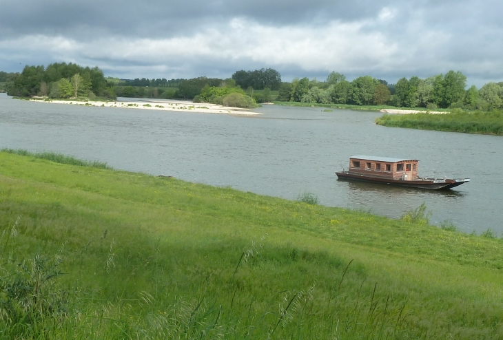 Bateau sur la Loire - Saint-Dyé-sur-Loire