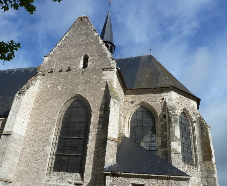 Chevet de l'église - Saint-Dyé-sur-Loire