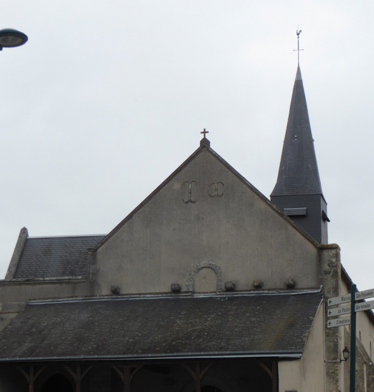 L'église - Saint-Lubin-en-Vergonnois