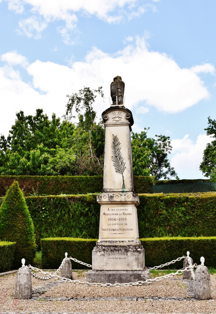 Monument-aux-Morts - Saint-Lubin-en-Vergonnois