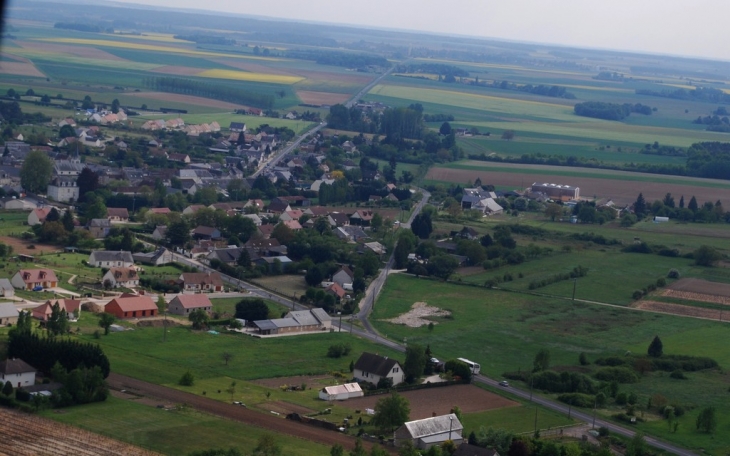 Le village de Sambin, vue générale