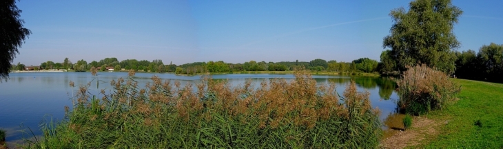 Pano du lac - Châlette-sur-Loing