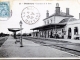 Intérieur de la Gare, vers 1905 (carte postale ancienne).