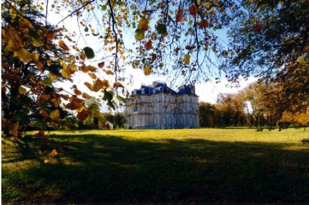 Château à l'automne - Pressigny-les-Pins