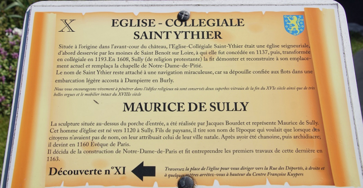 <église Saint-Ythier - Sully-sur-Loire