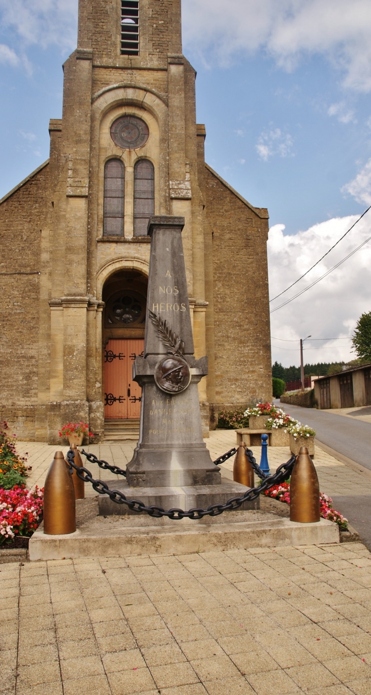 Monument aux Morts - Angecourt