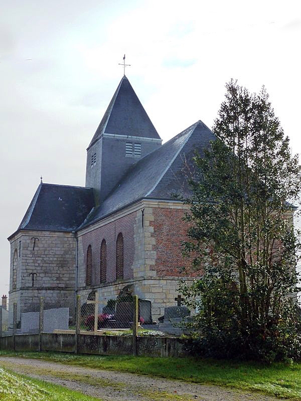 L'église - Auboncourt-Vauzelles