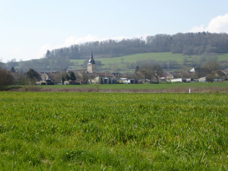 Autrecourt : vue d'ensemble - Autrecourt-et-Pourron