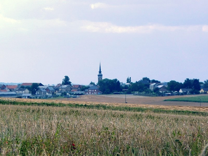 Vue sur le village - Banogne-Recouvrance