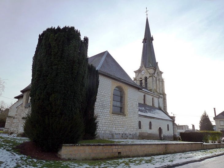 L'église - Blanzy-la-Salonnaise