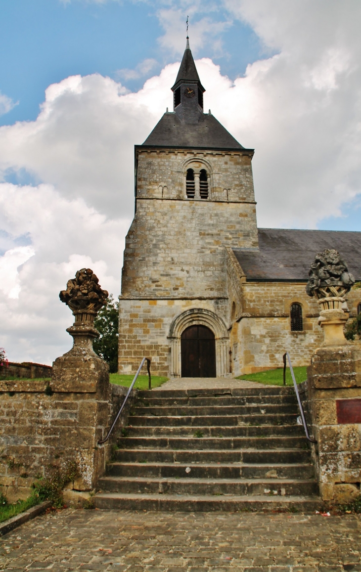 ,église Saint-Sulpice - Chémery-sur-Bar