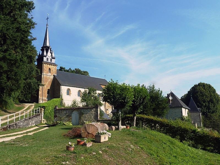 Le haut du village - Cornay