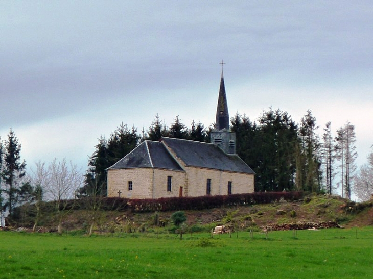 L'église isolée - Euilly-et-Lombut