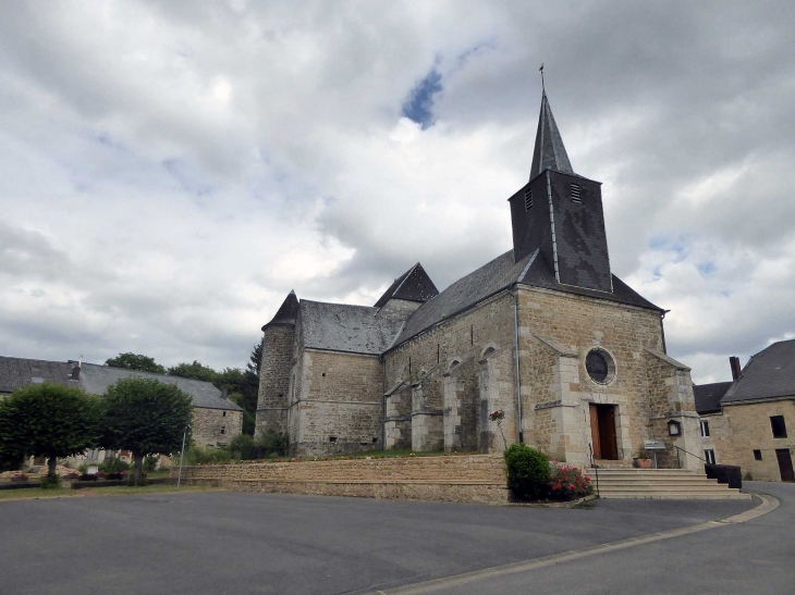 L'église de Flaignes les Oliviers - Flaignes-Havys