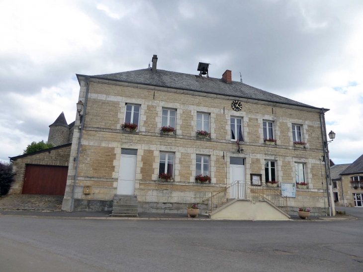 La mairie de Flaignes les Oliviers - Flaignes-Havys