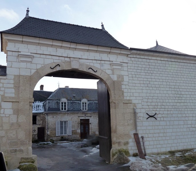 Entrée de ferme - Gomont