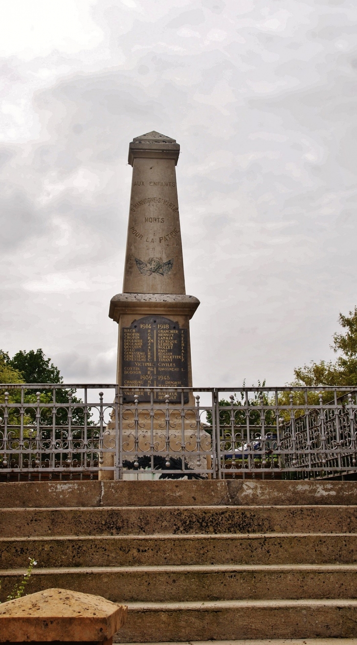 Monument aux Morts - Hannogne-Saint-Martin