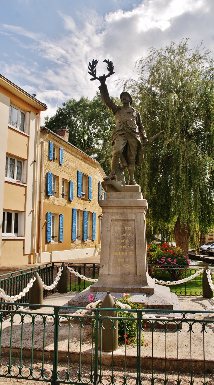 Monument aux Morts - Haraucourt