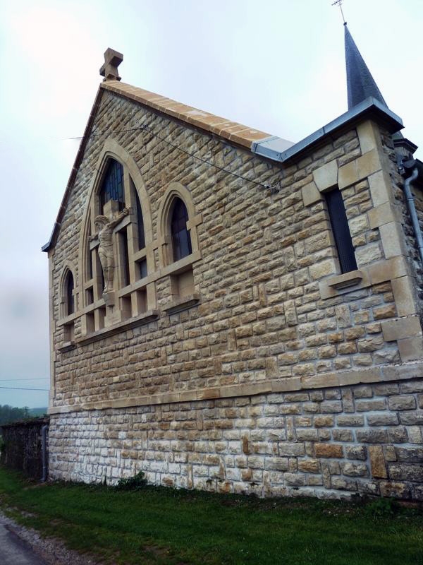 Derrière l'église - Imécourt