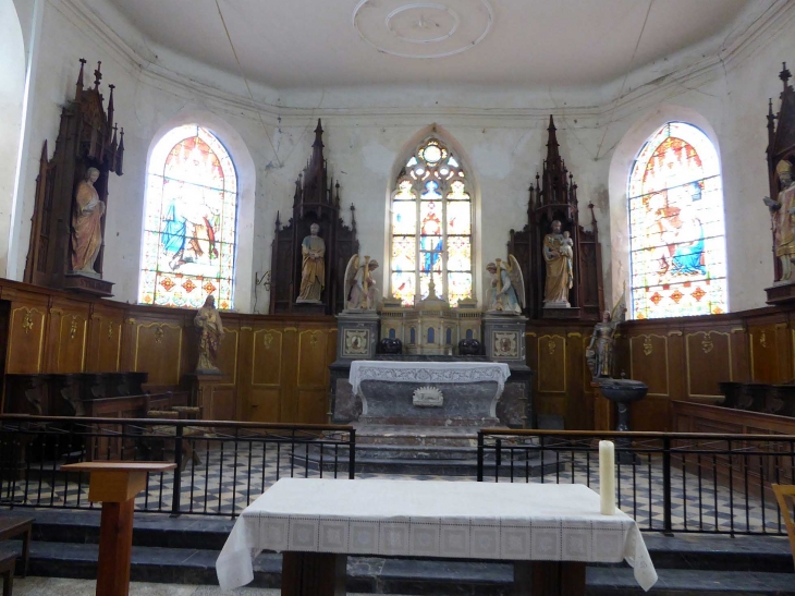 L'intérieur de l'église - L'Échelle