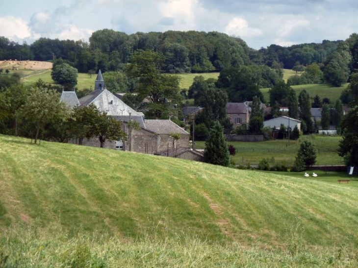 Vue sur le village - Lametz