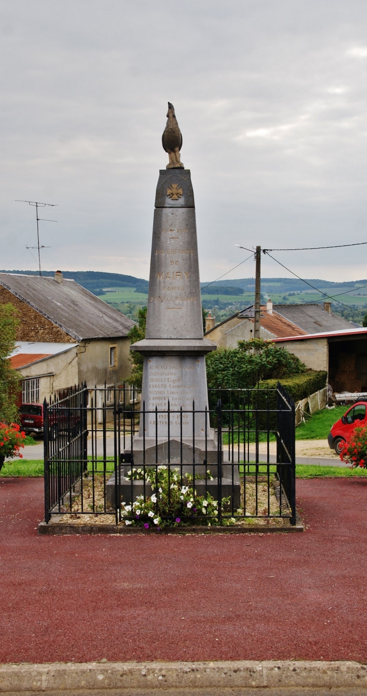 Monument aux Morts - Mairy