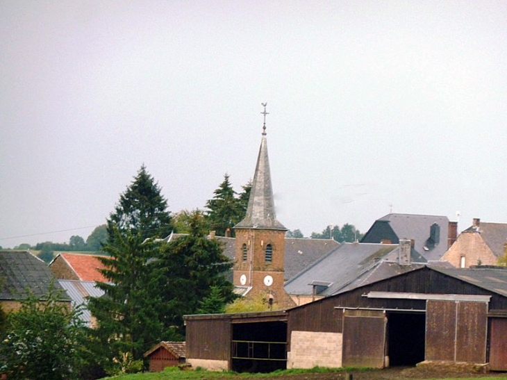 Vue sur le village - Marby