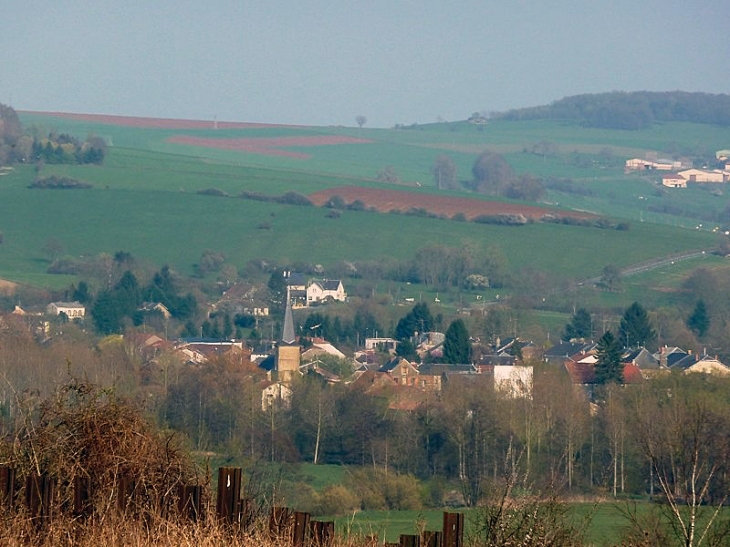 Vue sur le village - Margut