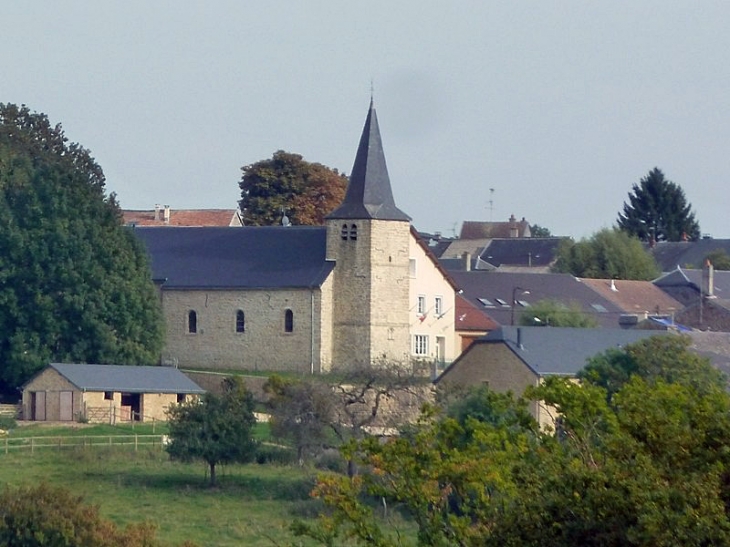 Vue sur le village - Messincourt