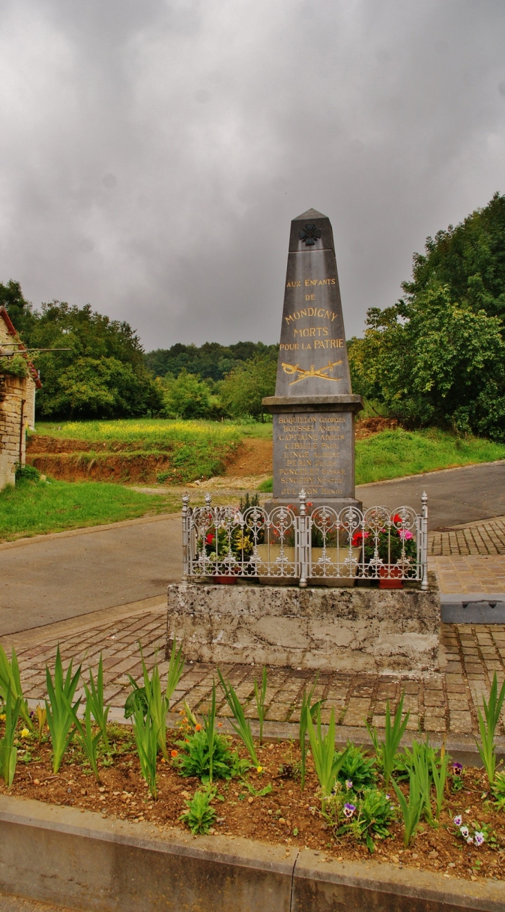 Monument aux Morts - Mondigny