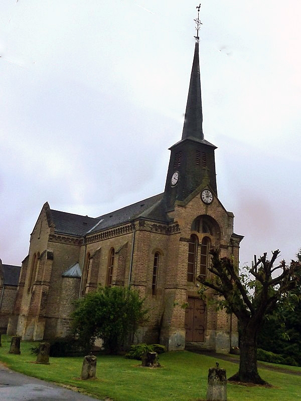 L'église - Mont-Saint-Remy