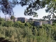 vue sur l'église et le château