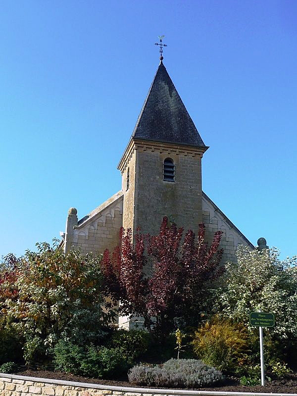 Le clocher de Day - Neuville-Day