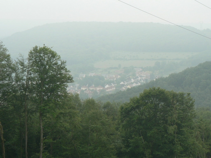 Vue des hauteurs du quartier de 