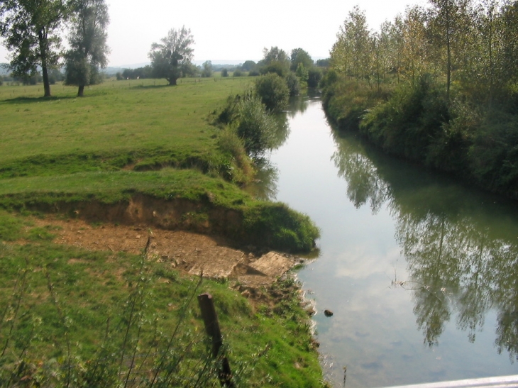 La bar (rivière qui passe a Omicourt) venant de Malmy