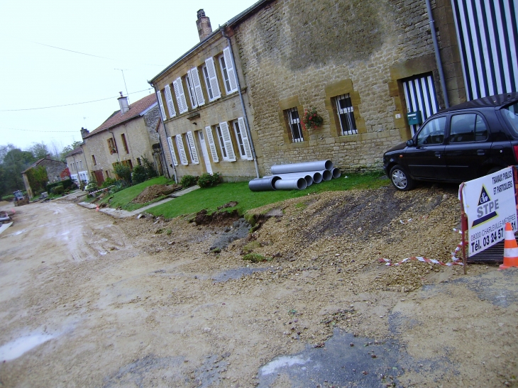 Rue-de-l-eglise-travaux - Omicourt