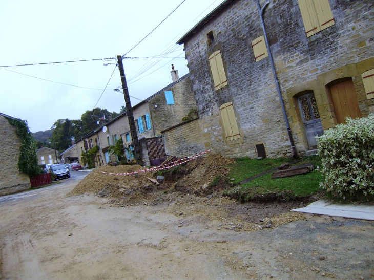 Rue-de-l-eglise-travaux - Omicourt