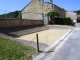 création d'un parking devant le cimetière & l'église