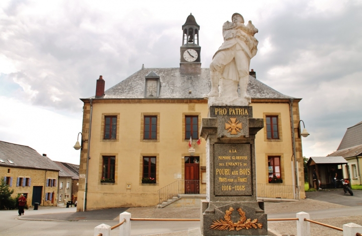 Monument aux Morts - Pouru-aux-Bois