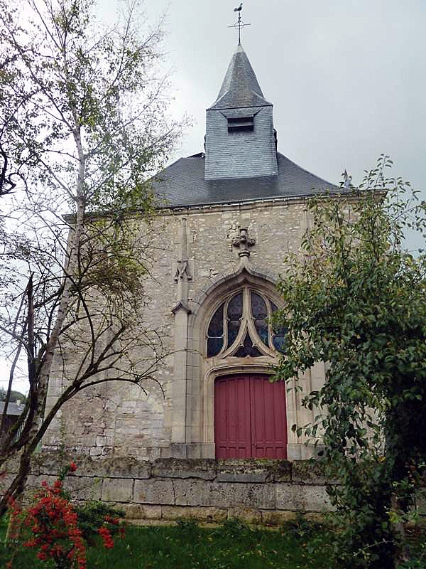 L'entrée de l'église - Prez