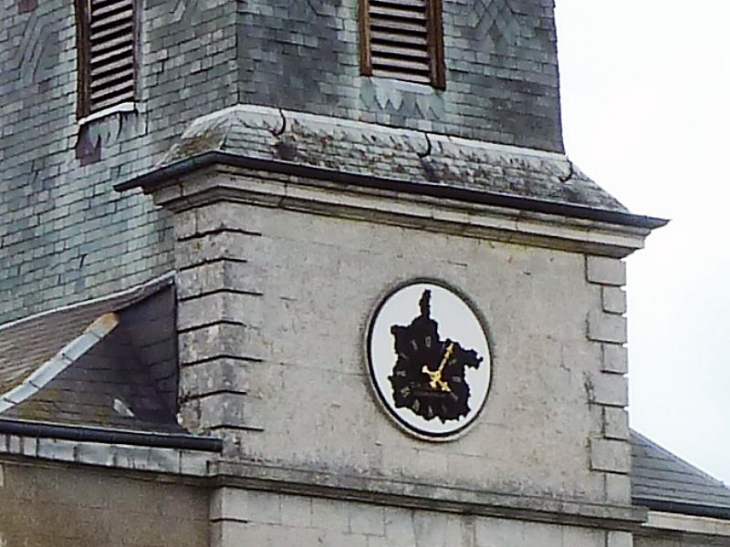 L'horloge ardennaise de l'église - Regniowez